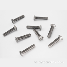 Тытанавы сплаў Countersunk Head Screed шруба для матацыкла